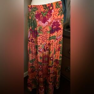 Joie Tropical Print Maxi Dress medium
